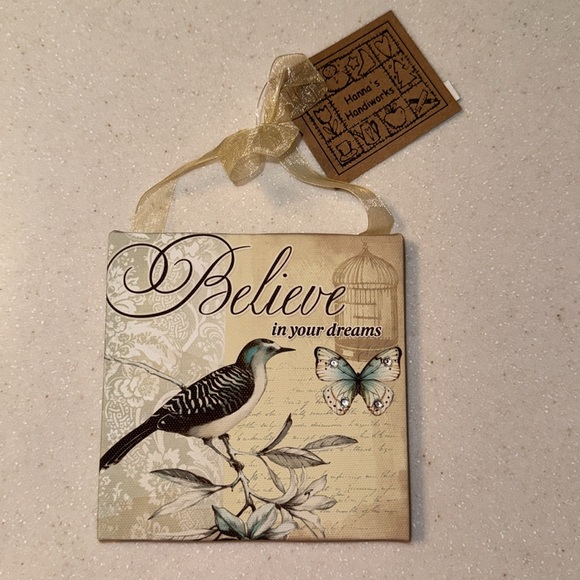 NWT Set of Four Birds with Butterflies and Inspirations - Picture 5 of 8